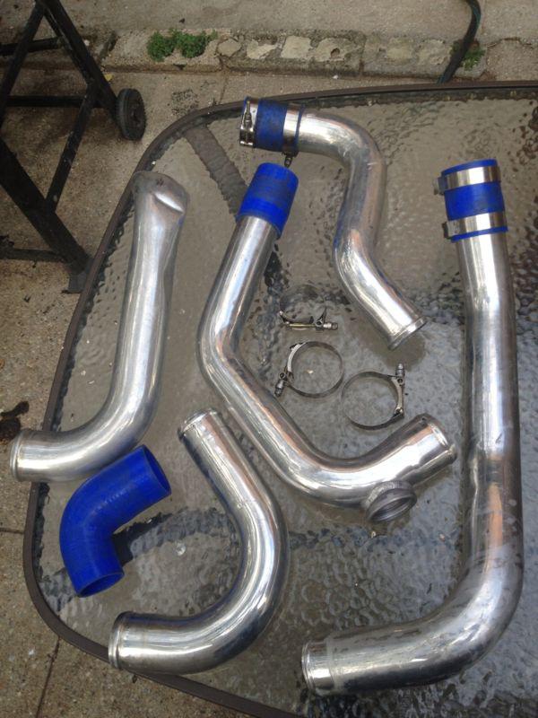 Turbo xs front mount intercooler pipe kit subaru wrx sti