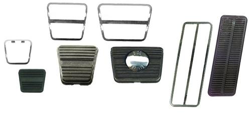 1972-1981 manual with disc brakes emblem pedal pad and trim kit