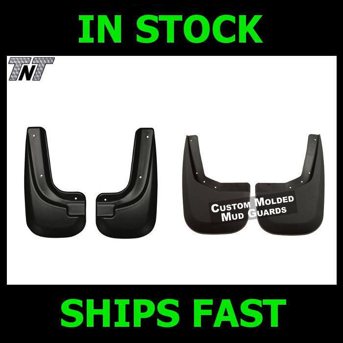 04 - 12 chevy colorado no flares husky liners mud guards black front & rear 