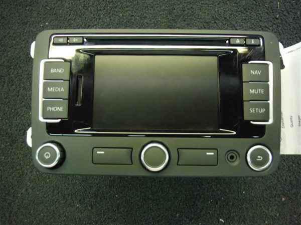 12-13 vw jetta oem navigation player fender radio lkq