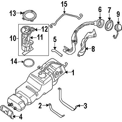 Nissan 173427s000 genuine oem factory original seal