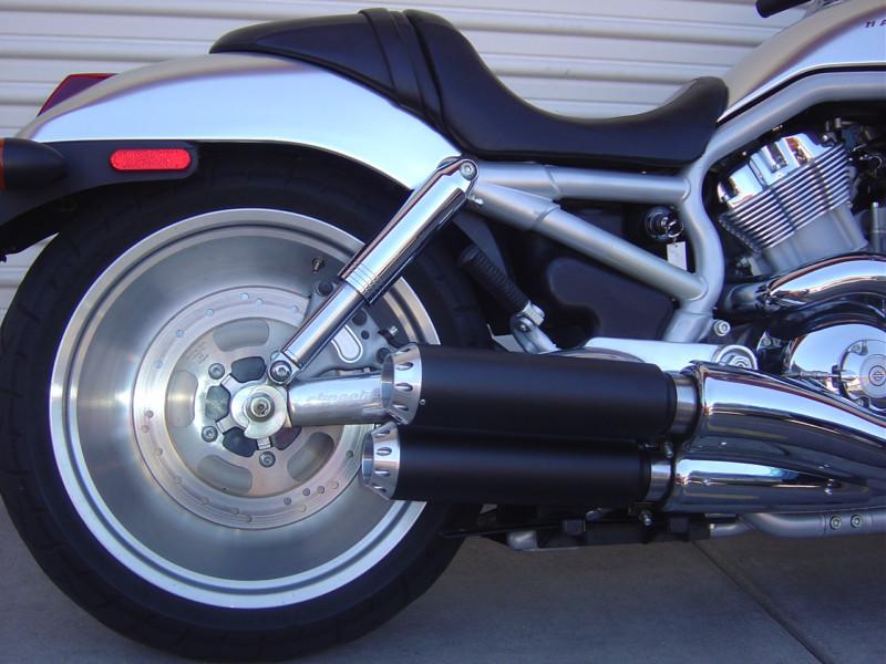 Force streetfighter exhaust harley vrsc.....force bullets plus air filter