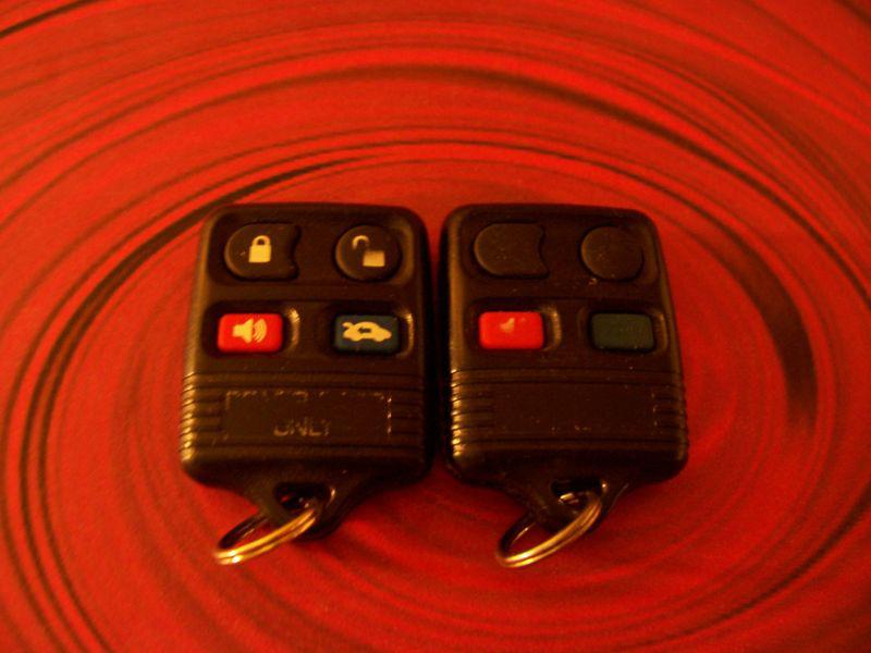 2 keyless remotes ford mustang taurus focus escort sable cougar gq43vt11t fade