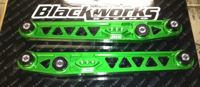 Blackworks bwr green lower control arms lca ek 96-00 civic