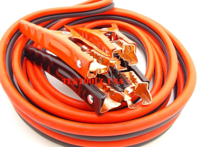 16ft heavy duty 6 gauge booster cables jumper cables auto w/ carrying pouch car