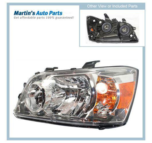 To2518111c clear lens new headlight lamp left hand halogen lh driver side