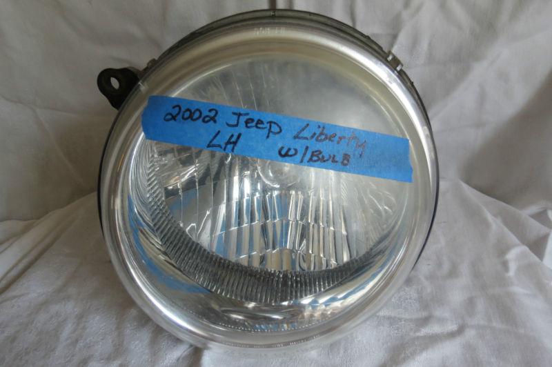 02-07 jeep liberty lh driver side headlight oem ~f13/02r