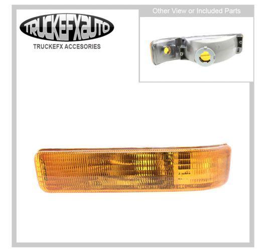 Side marker light new amber lens left hand lh driver dodge dakota parts 56004317