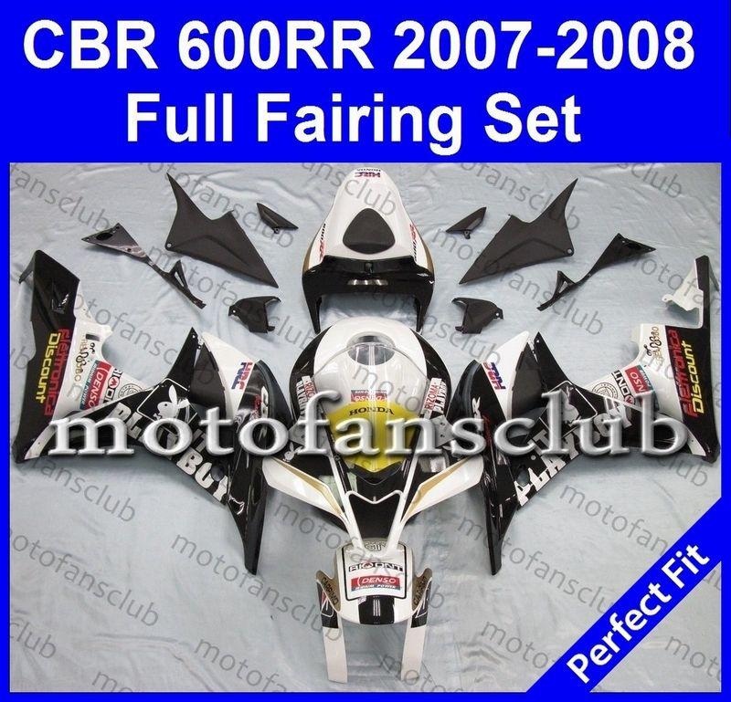 Fit honda cbr600rr 07 08 cbr 600 rr 2007 2008 fairing kit bodywork #20 b