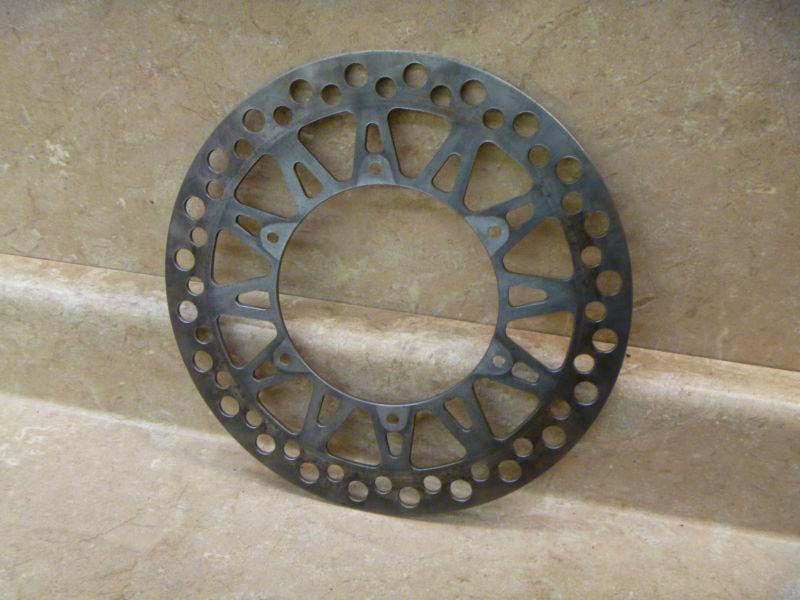 Suzuki rm125 rm 125 used original front disk brake rotor 1990