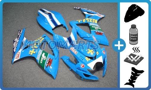 Bundle for suzuki gsxr 600 750 06 07 k6 injection body kit fairing windscreen ak