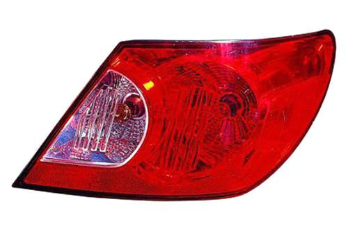 Replace ch2801176 - chrysler sebring rear passenger side tail light lens housing