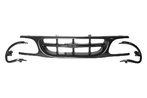 Replace fo1200375 - 1995 ford explorer grille brand new truck suv grill oe style