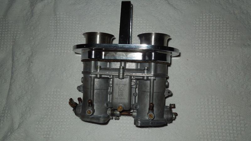 Dual throat 40mm weber carburetor