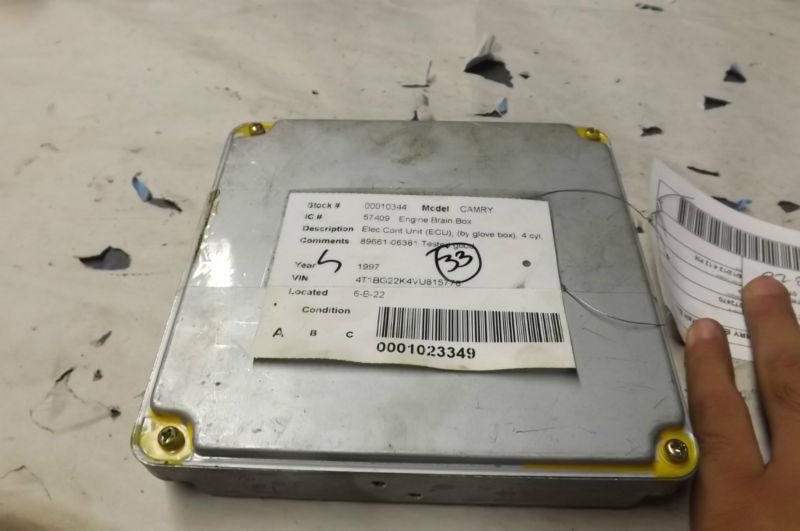 1997 toyota camry 4cyl ecu ecm engine computer 89661-06381 oem