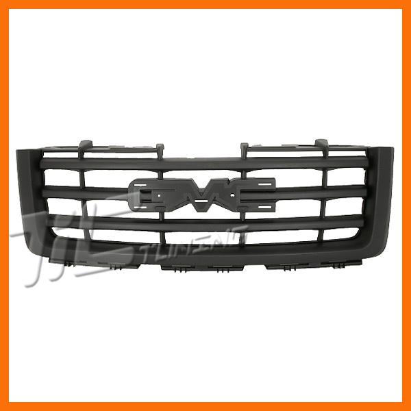 2007-2010 gmc sierra 1500 new black grille grill assembly front body