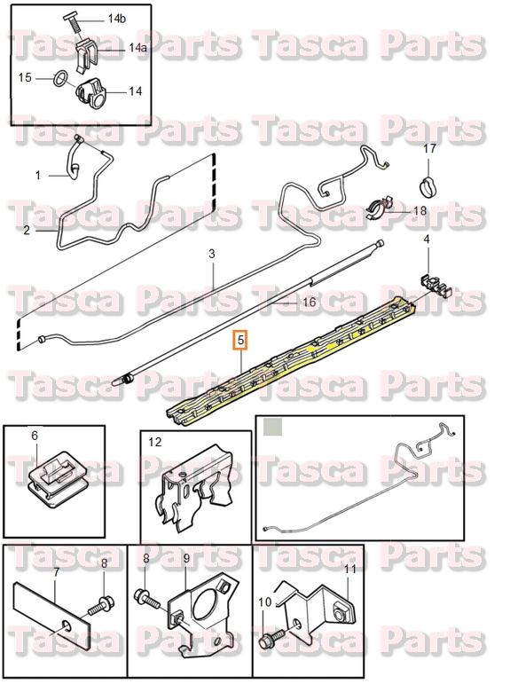 New oem fuel lines from tank to engine long rail 99-14 volvo s60 s80 v70 v70xc