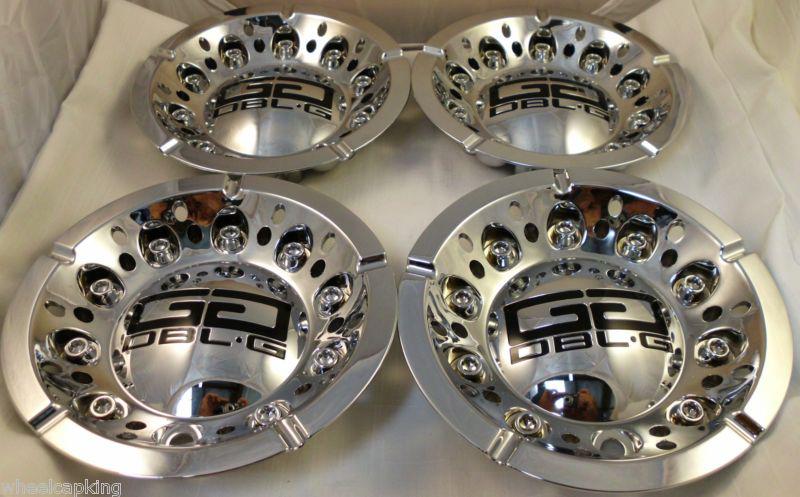 Double g wheels chrome custom wheel center cap caps set of 4 # 511l533