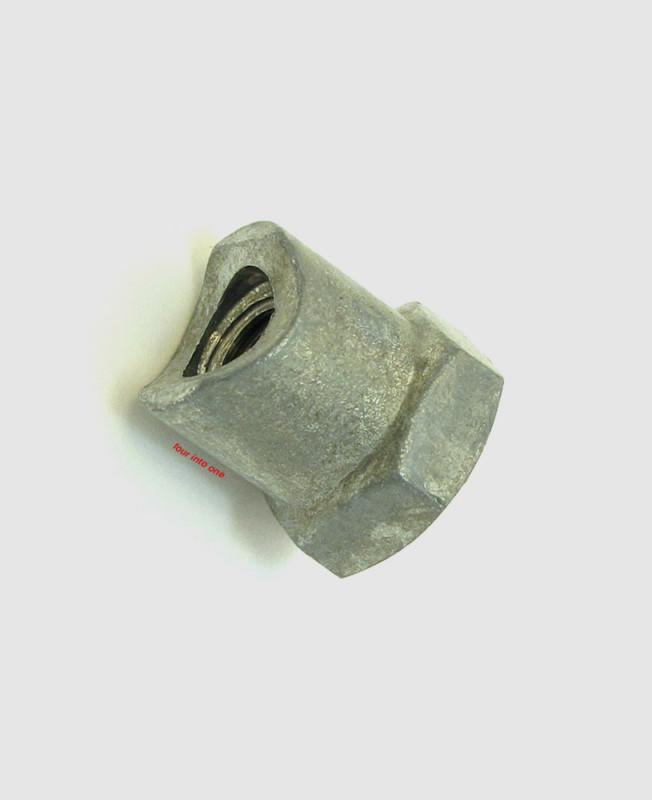 Genuine honda rear brake rod adjusting nut • 95015-42000 • cb125 cb175 cb350