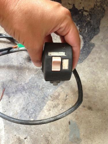 1978 suzuki gs 550 kill switch handlebar start stop