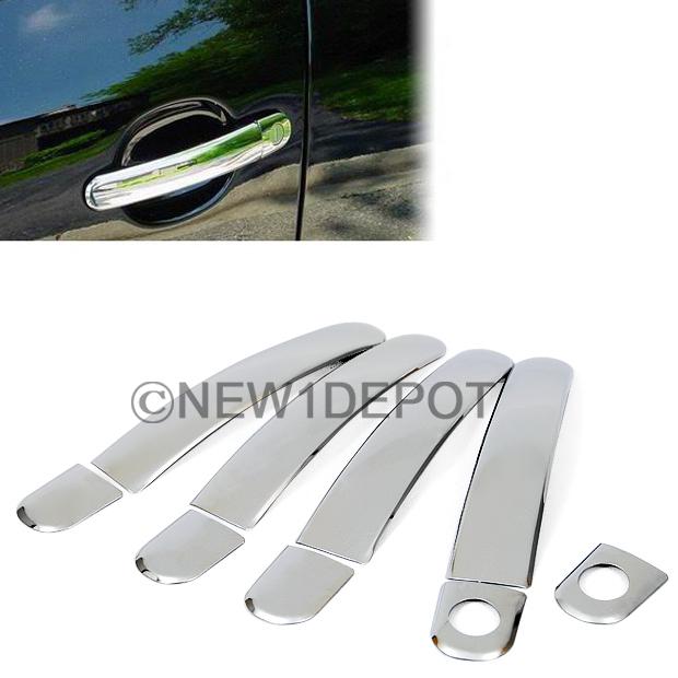 New chrome side door handle cover trim for 1999-2006 audi tt 2000-2005 audi a2 