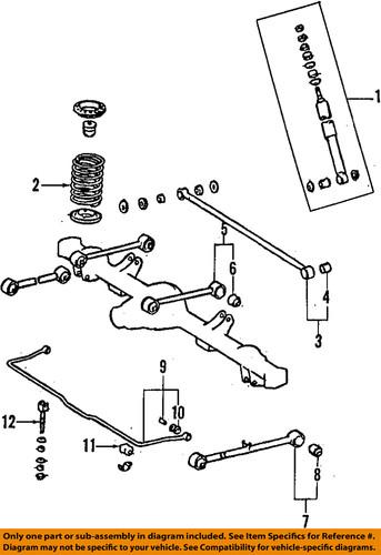 Toyota oem 4872035061 control arm/suspension control arm