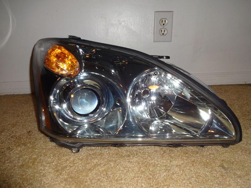 04-09 oem lexus rx 330/350/400 headlight hid, auto leveling with hid bulb right