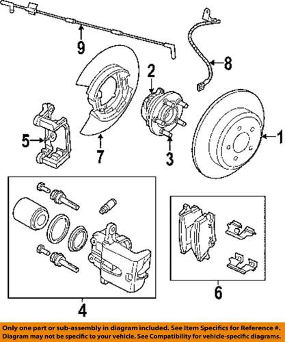 Mopar oem 5137690ab brake-caliper mount