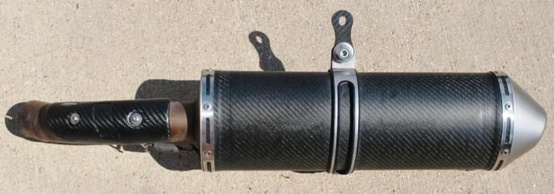 Bmw r1200gs leo vince superbike carbon muffler