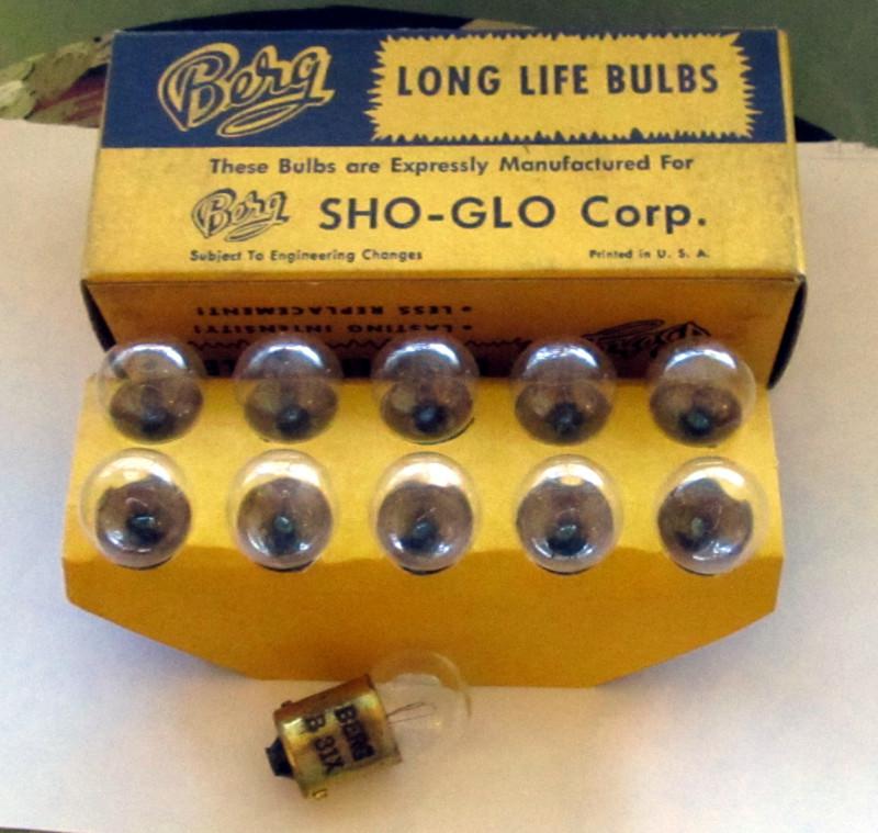 Berg # 81 light bulbs for auto, boat, & motorcycle