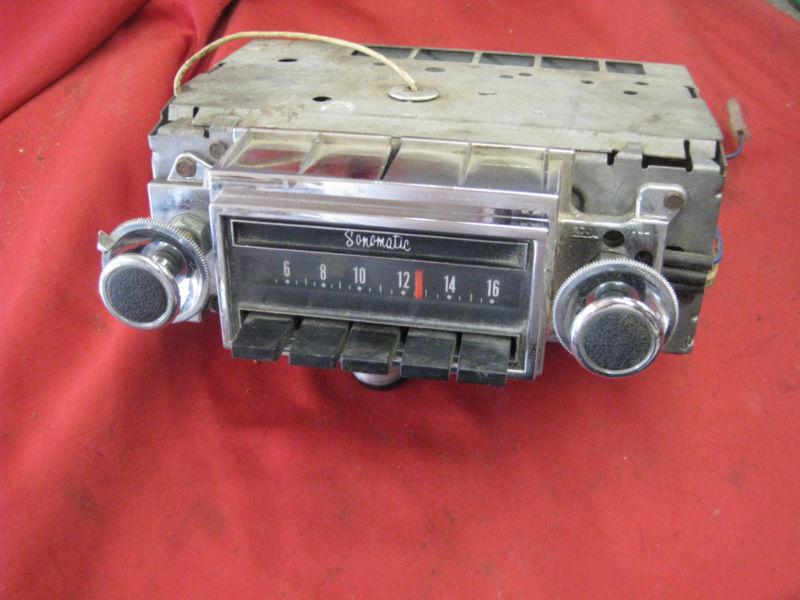 1970 1971 1972 buick skylark gs am radio 24apb2 - tested working nice features