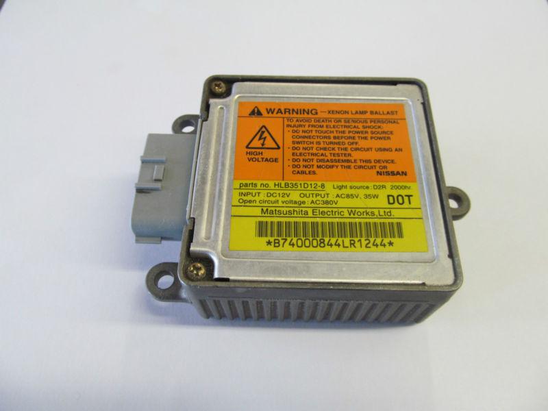 02 03 nissan maxima oem xenon headlight ballast computer module control unit 