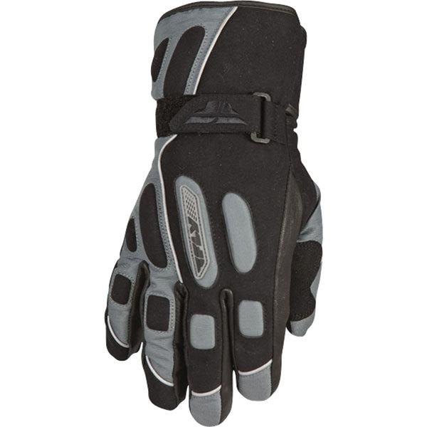 Gunmetal/black xl fly racing trekker glove