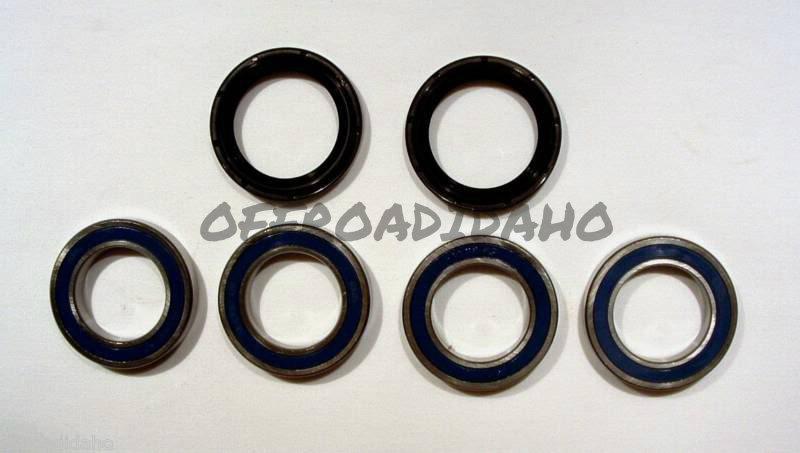 Rear wheel axle bearing kit yamaha yfm700r raptor 700 06 07 08 09 10 11 12 700r