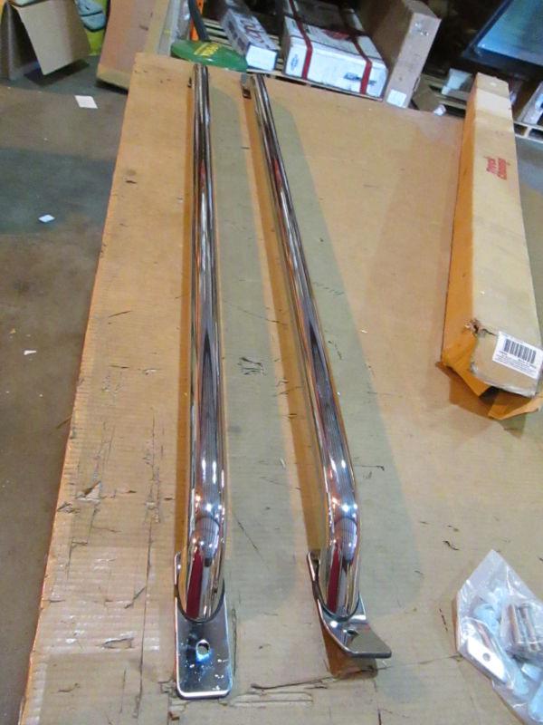 Damaged discounted sale! stainless 1.9" round tube bed rails no drill