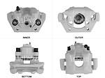 Nugeon 22-02340r rear right rebuilt caliper with hardware