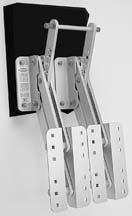 Garelick eez-in outboard motor brackets aluminum 71040:01