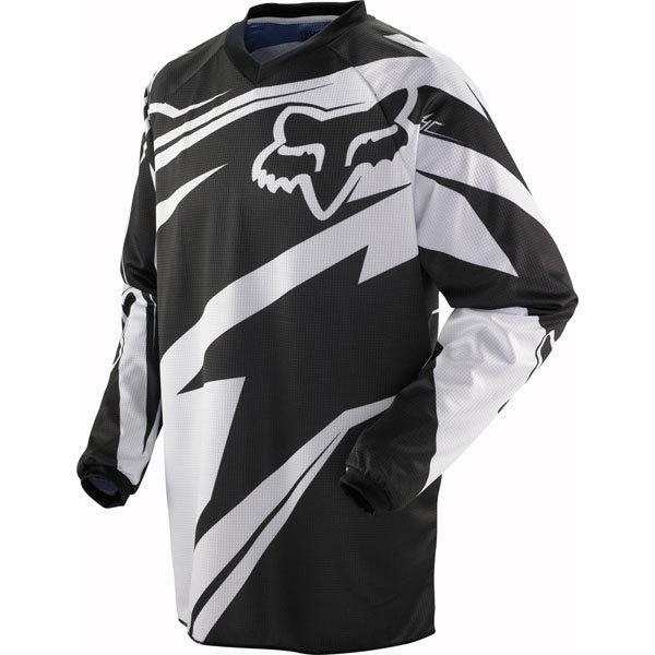 Black xl fox racing hc costa jersey 2013 model