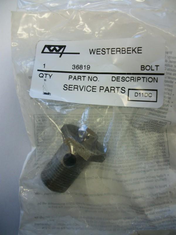 Westerbeke 36819 bolt,banjo-sump m18x1.5