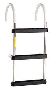 Garelick 06041 4 step ss gunwale hook ladder