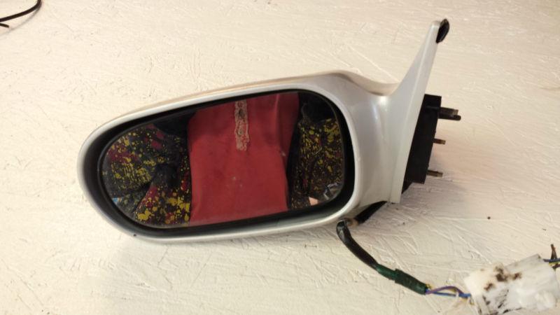 2001 mazda 626 left drivers side view mirror (fits 00-01)