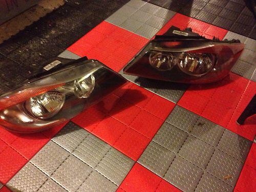 2005-2008 bmw 3 series headlights free shipping & no reserve!