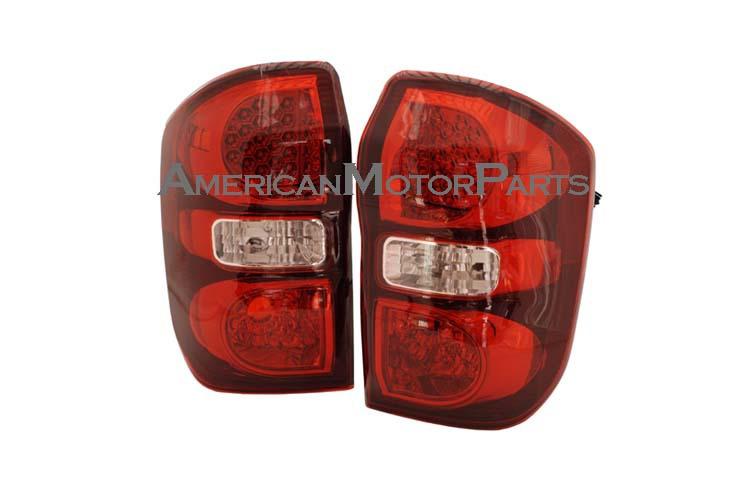 Depo pair euro style chrome altezza tail lights w/ led 04-05 toyota rav-4 rav4