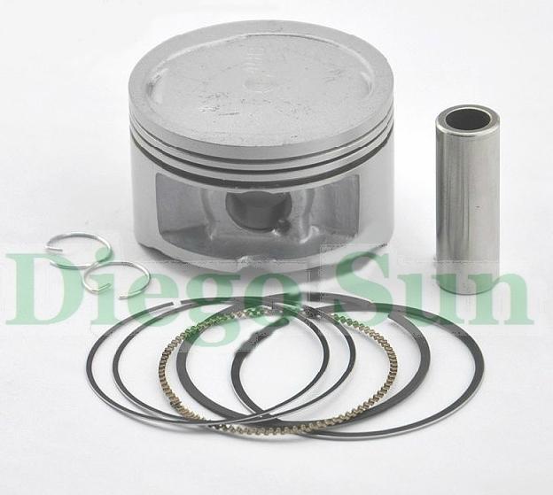 Piston & piston rings for yamaha yp250 majest250 1 sets std+50 size