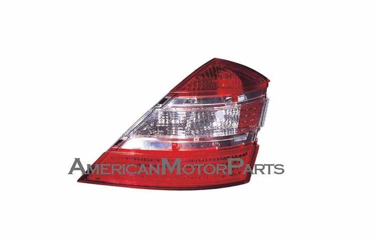 Passenger replacement tail light w/o chrome strips 07-08 mercedes benz s-class