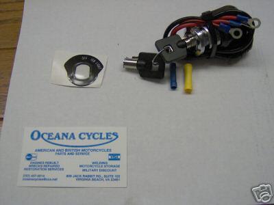 Harley dyna motorcycle  barrel key ignition switch