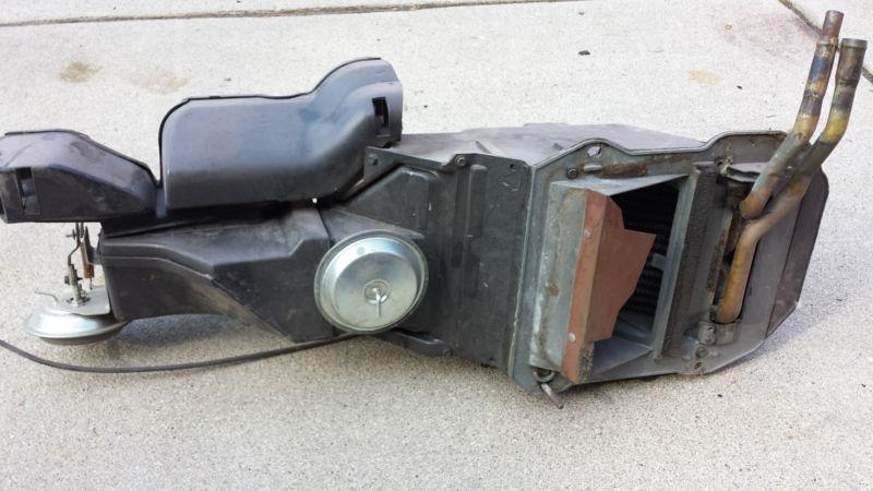 1968-82 corvette air distribution box, heater core w/ ac oem original