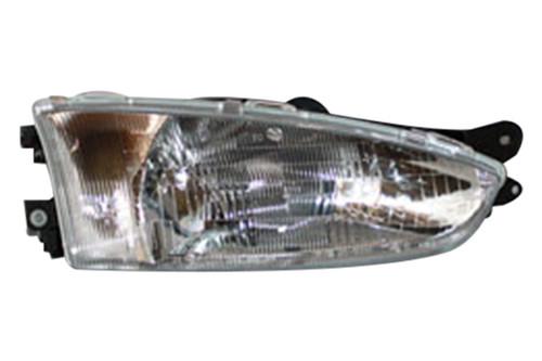 Tyc 20-6355-00 - 1997 mitsubishi mirage right replacement headlight assembly