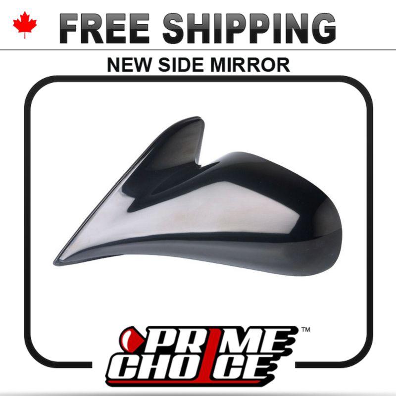 New manual black driver side view mirror for toyota corolla 1998-2002 left door