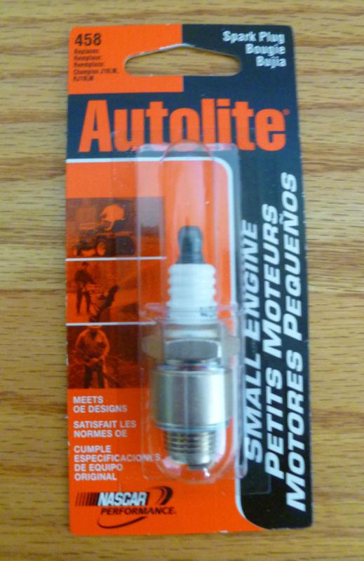 Autolite 458 spark plug - small engine / lawn  j19lm, rj19lm